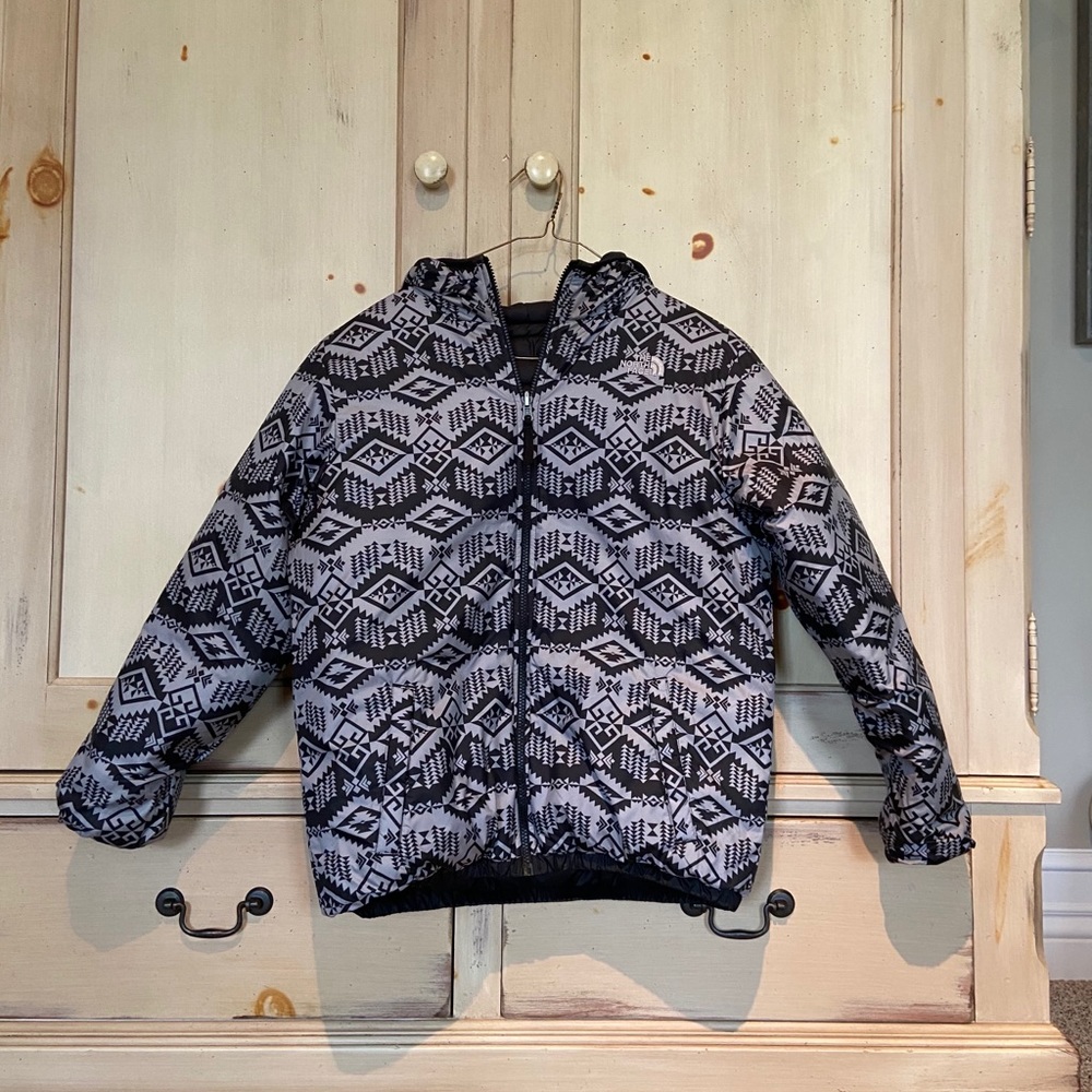 Boys North Face Reversible Perrito Jacket - Picture 4 of 6